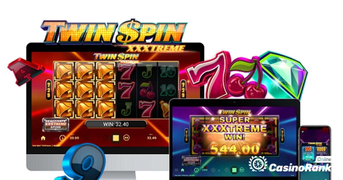 NetEnt oferece um lanÃ§amento de slot maravilhoso em Twin Spin XXXtreme