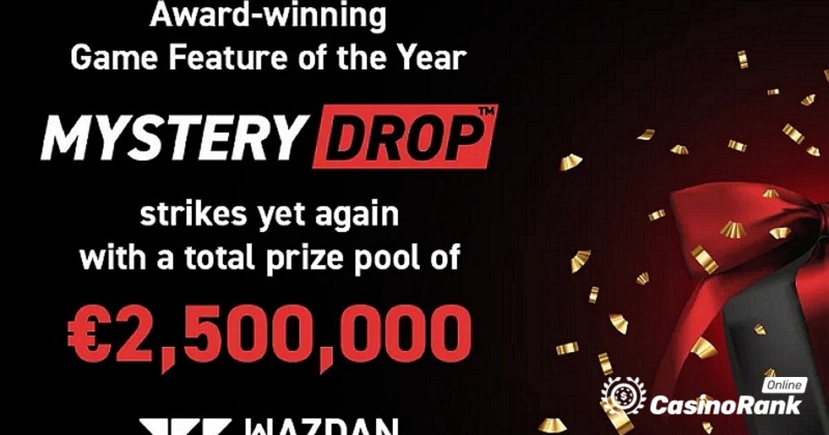Wazdan lança a rede promocional Mystery Drop para o quarto trimestre de 2023